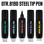 OTR 8190 FILLED - STEEL TIP PEN - CORRECTION PEN - 1MM
